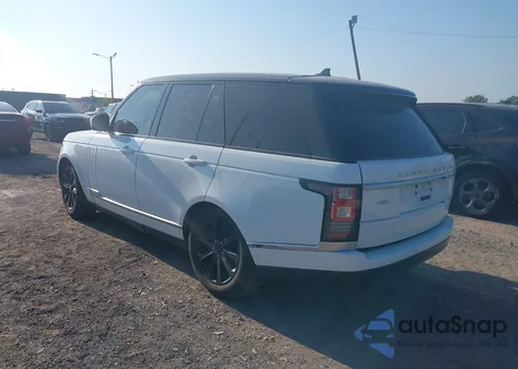 2016 Land Rover Range Rover 3.0L V6 Supercharged Hse из США, поврежденный, VIN SALGS2VFXGA261036